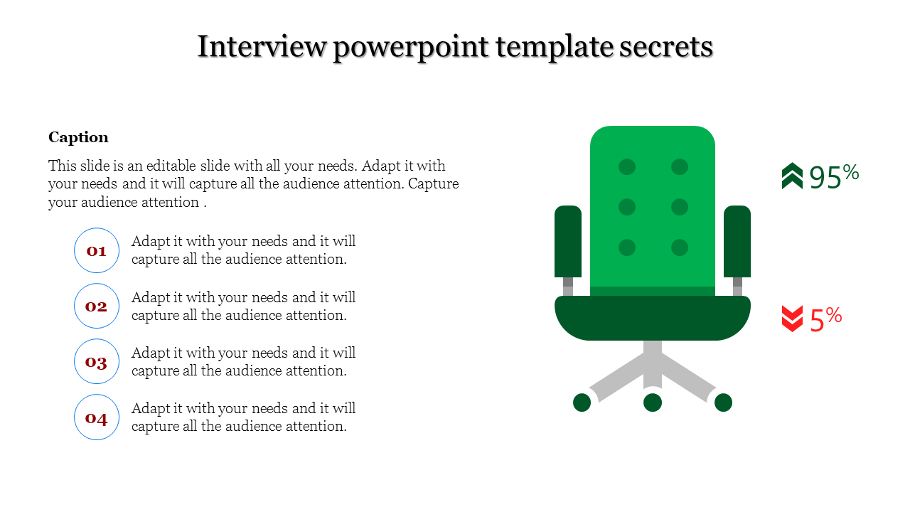 Free - Stunning Interview PowerPoint Template Presentation